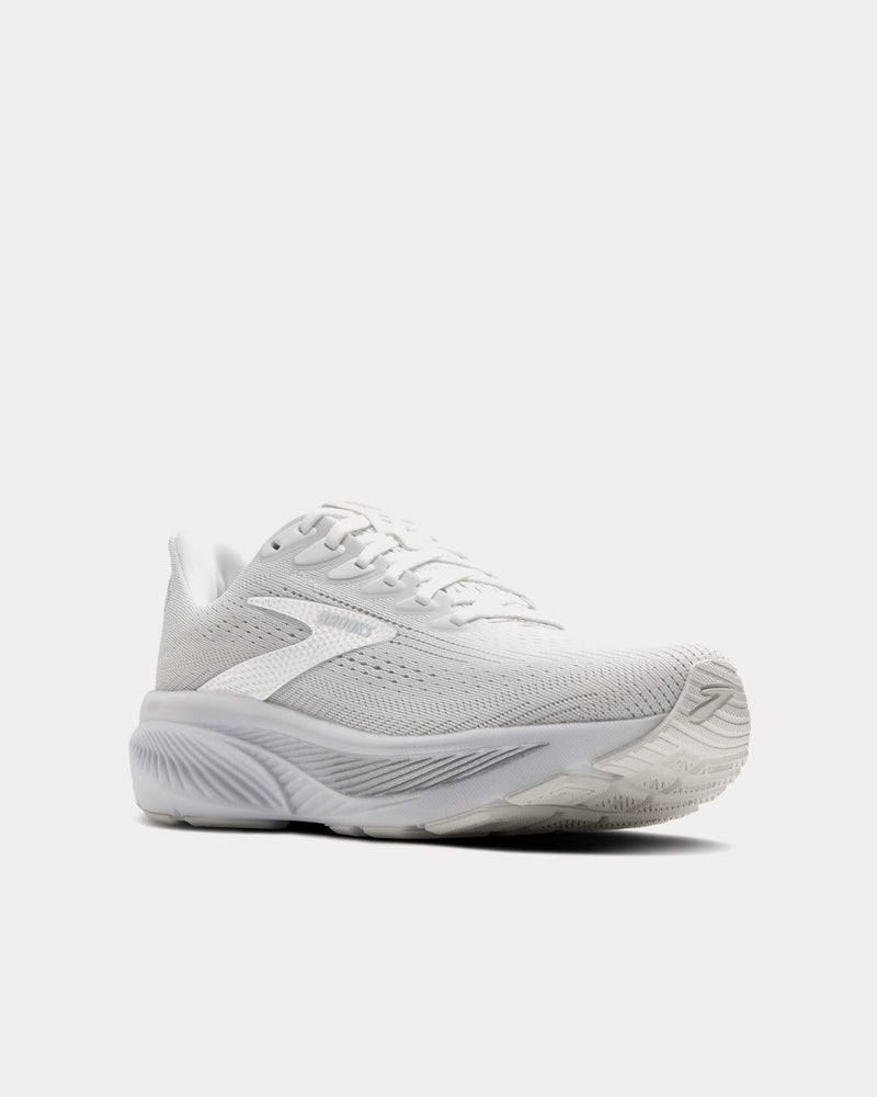 Brooks Running Ghost 17 White / White / Grey Running Shoes - 3