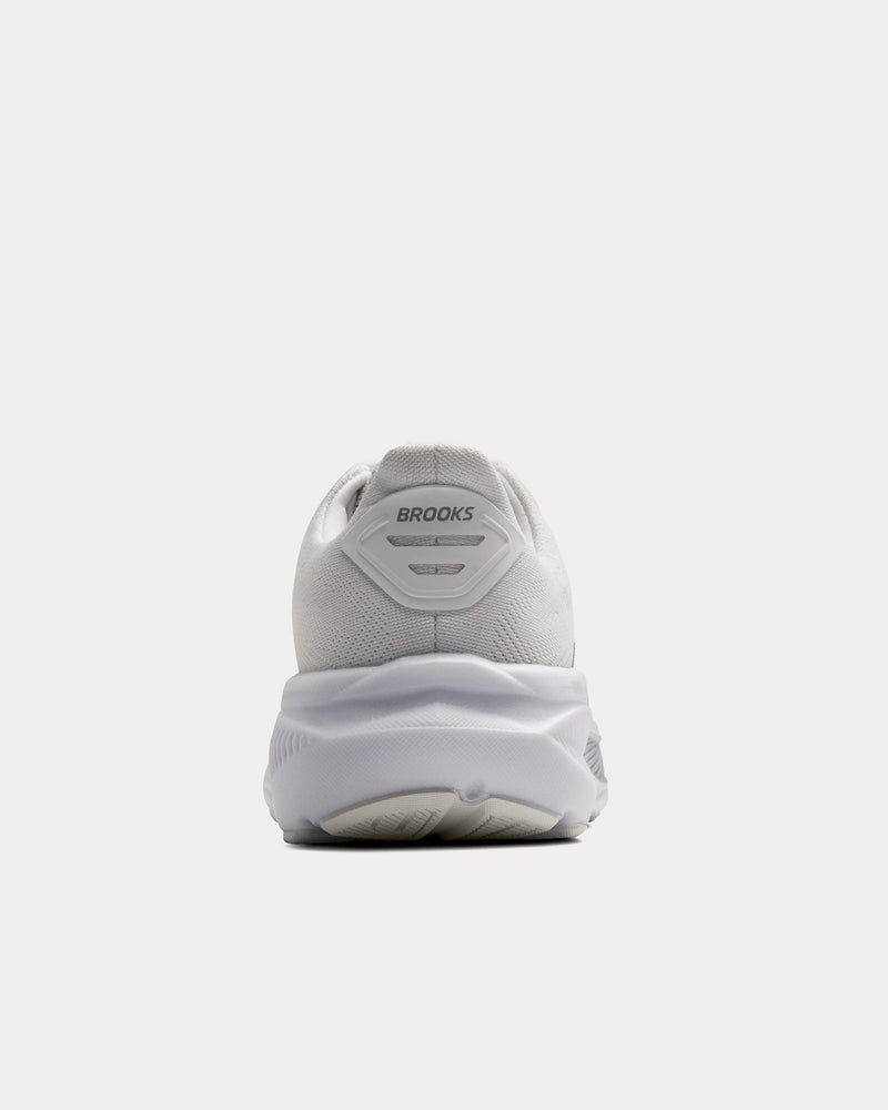 Brooks Running Ghost 17 White / White / Grey Running Shoes - 4