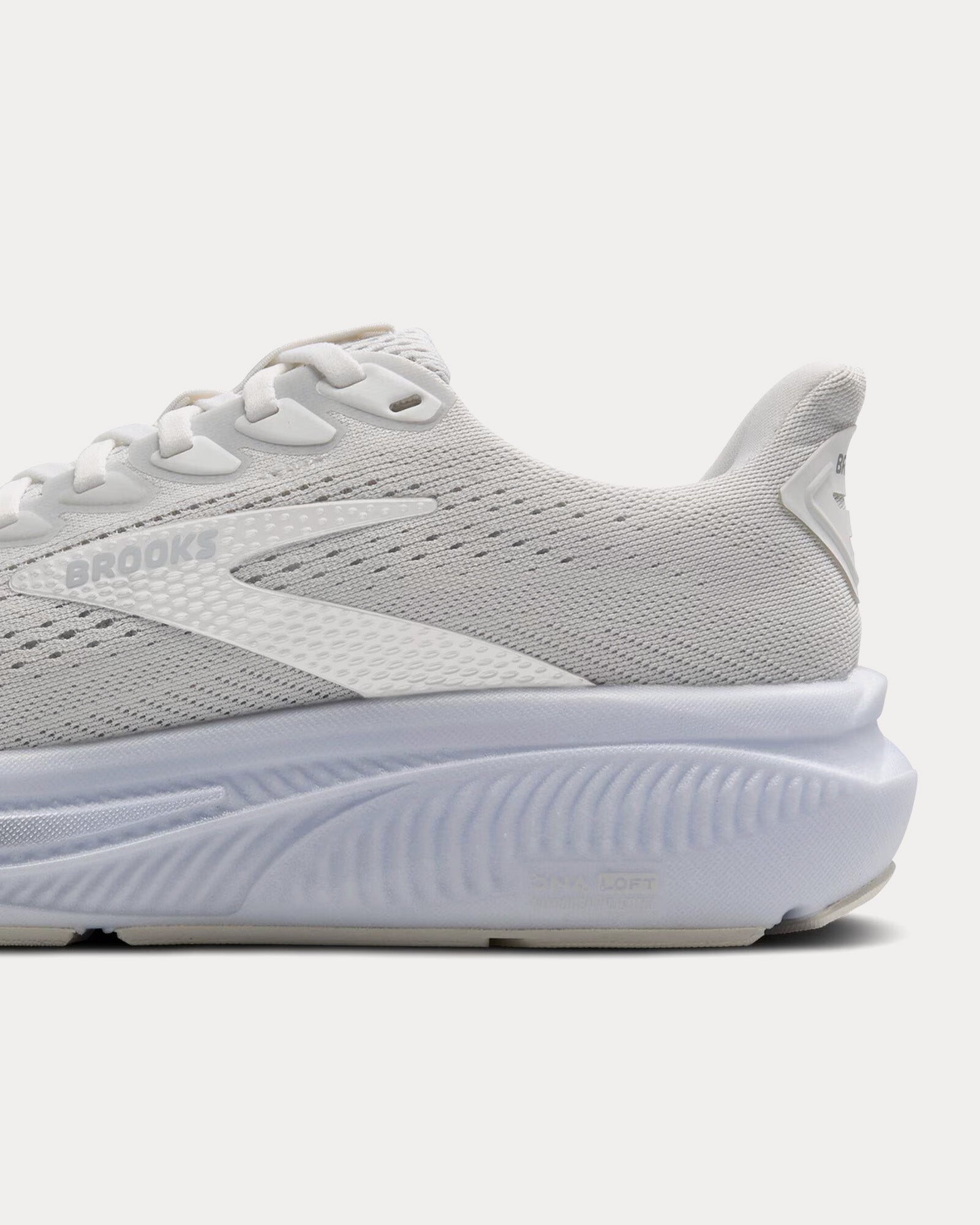 Brooks Running Women's Ghost 17 White / White / Grey Running Shoes