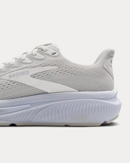 Brooks Running Ghost 17 White / White / Grey Running Shoes - 5