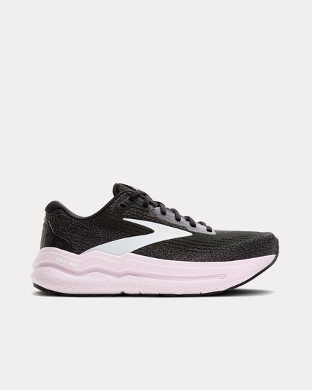 Brooks Running Ghost Max 2 Black / White / Orchid Ice Running Shoes - 1
