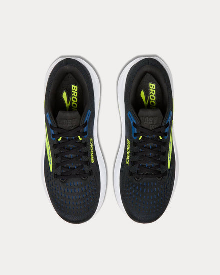 Brooks Running Ghost Max 3 Black / Navy / Acid Lime Running Shoes - 2
