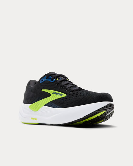 Brooks Running Ghost Max 3 Black / Navy / Acid Lime Running Shoes - 3