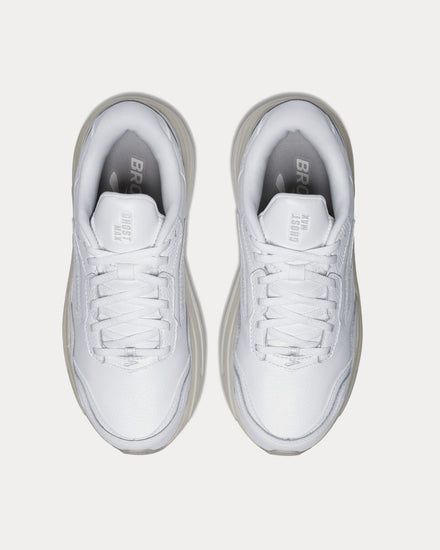 Brooks Running Ghost Max L White / White Low Top Sneakers - 2
