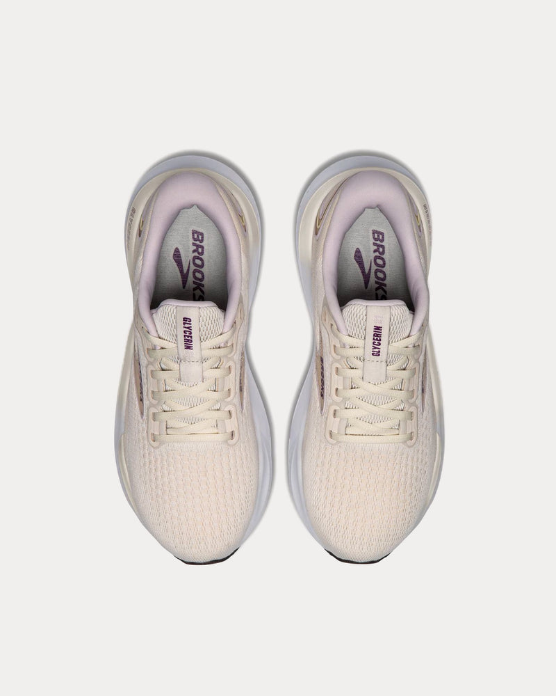 Brooks Running Glycerin 21 Gardenia / Lavender / Cream Running Shoes - 2