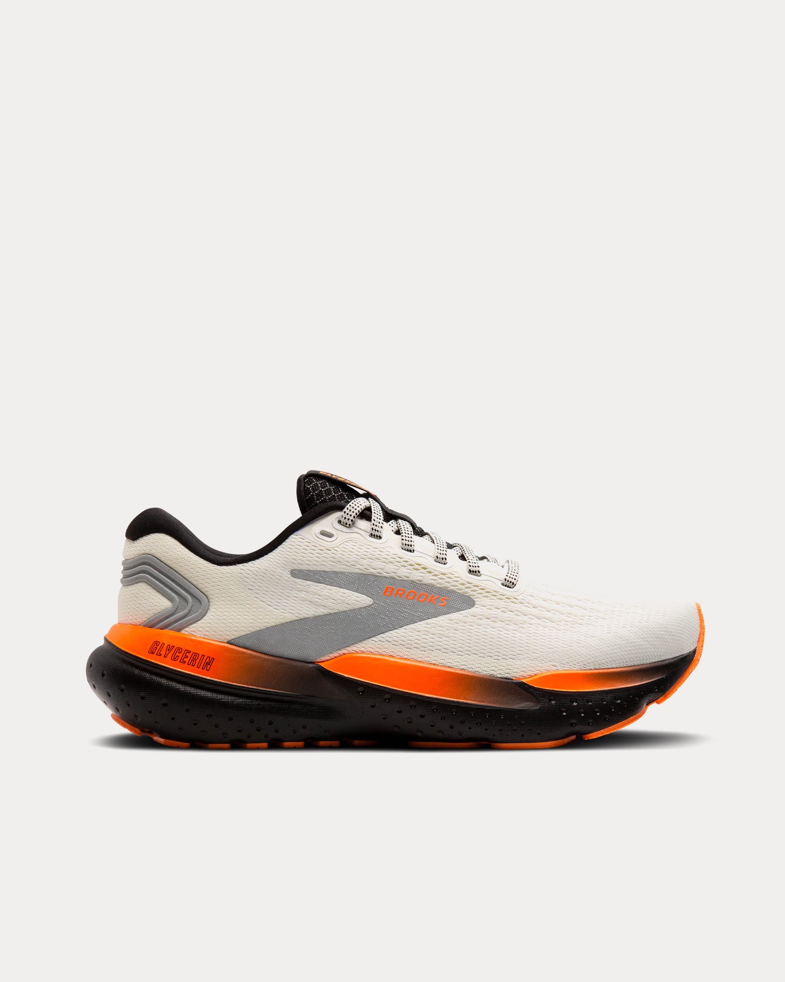 Brooks Glycerin 21 Ice Cream Mens Running Shoe White Orange 1104191D149 Size 9.5 Brooks MEN main image 4