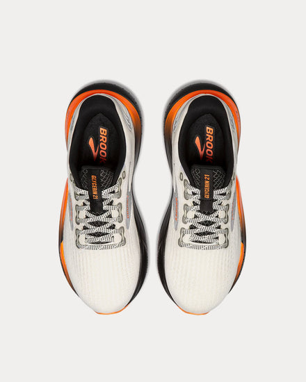 Brooks Running Glycerin 21 Ecru / Orange / Black Running Shoes - 2