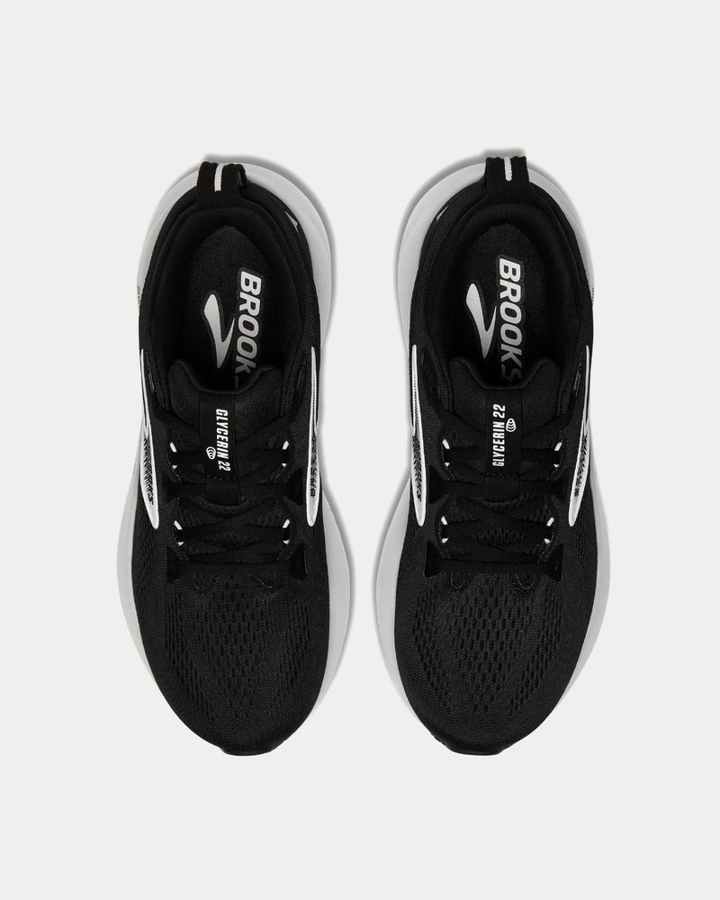 Brooks Running Glycerin 22 Black / Grey / White Running Shoes - 2