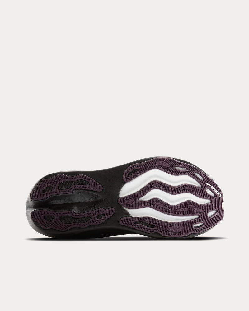 Brooks Running Glycerin Max Black / Orchid Ice / Grey Running Shoes - 5