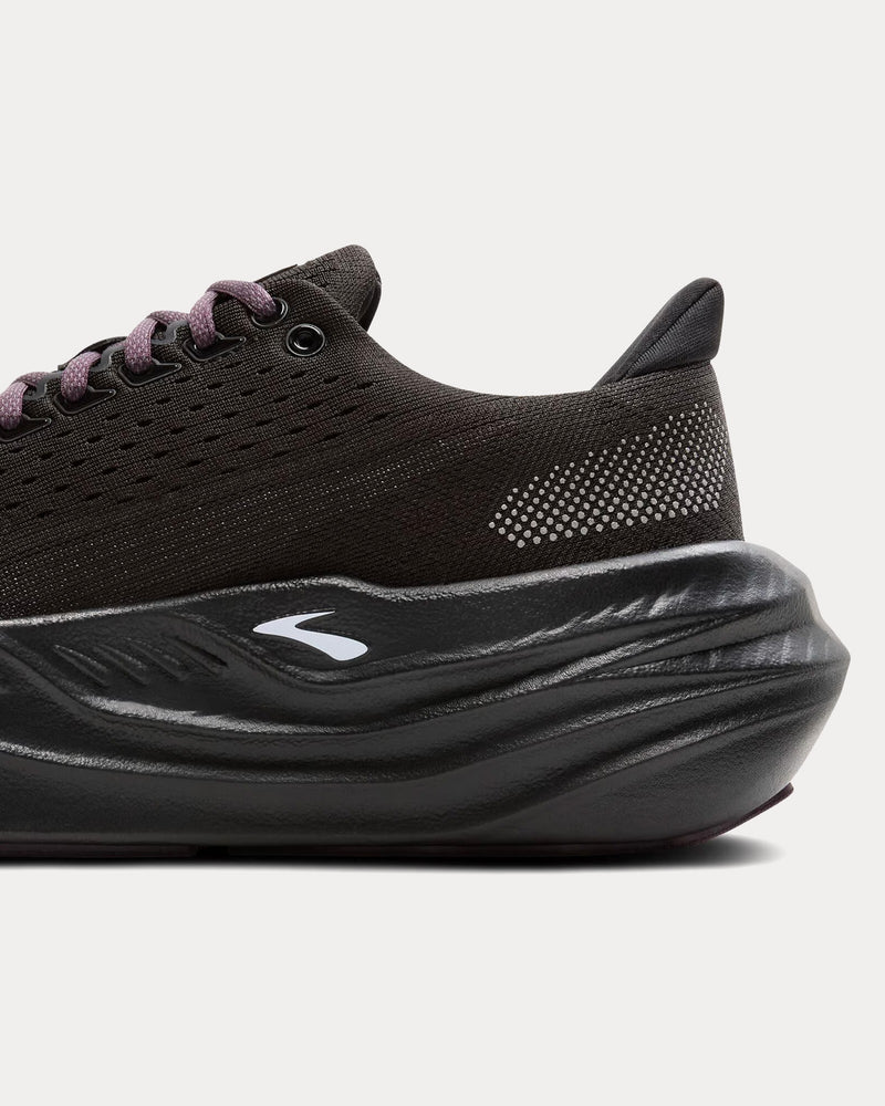 Brooks Running Glycerin Max Black / Orchid Ice / Grey Running Shoes - 6