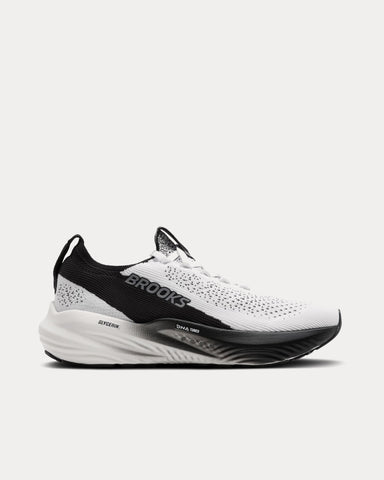 Brooks Running Glycerin StealthFit 22 White / Grey / Black Running Shoes