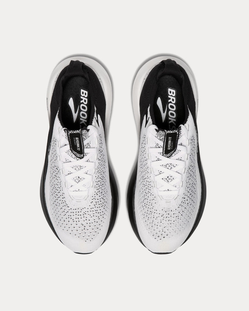 Brooks Running Glycerin StealthFit 22 White / Grey / Black Running Shoes - 2