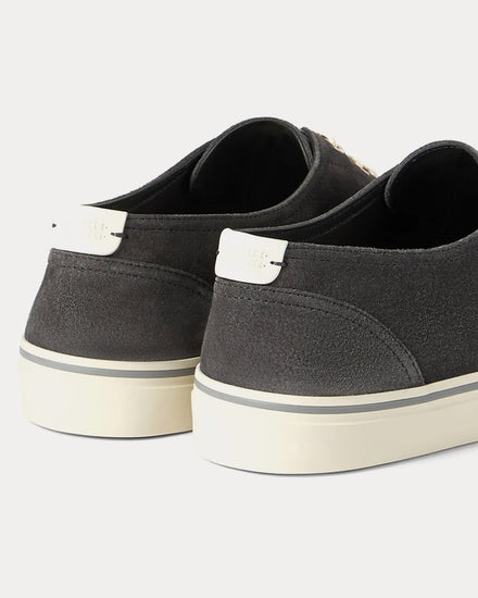 Brunello Cucinelli Reversed Calfskin Lignite Grey Low Top Sneakers - 5