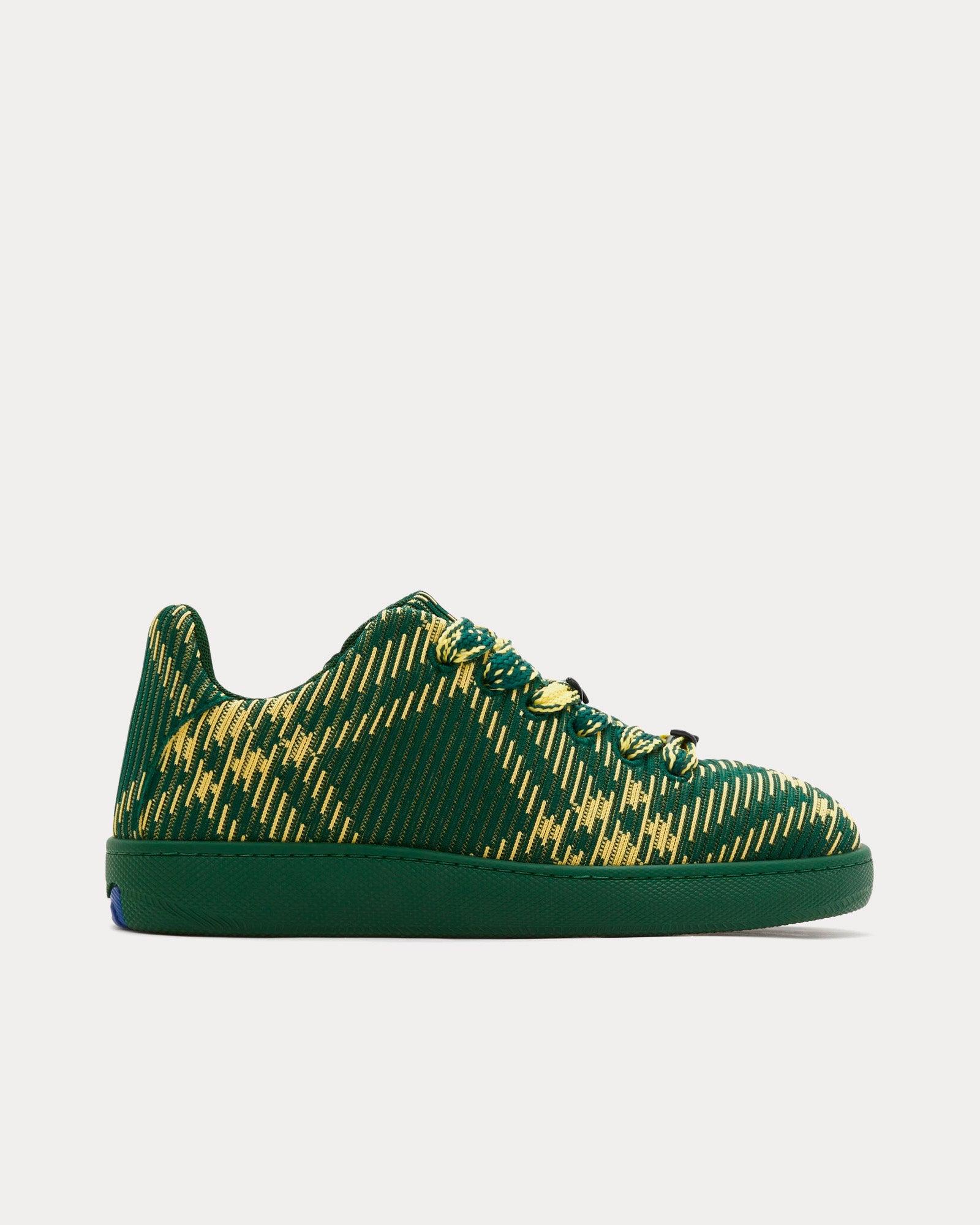 クローバー17AW BURBERRYワンピース 14Y Burberry Men's Box Check Knit Primrose Low Top Sneakers