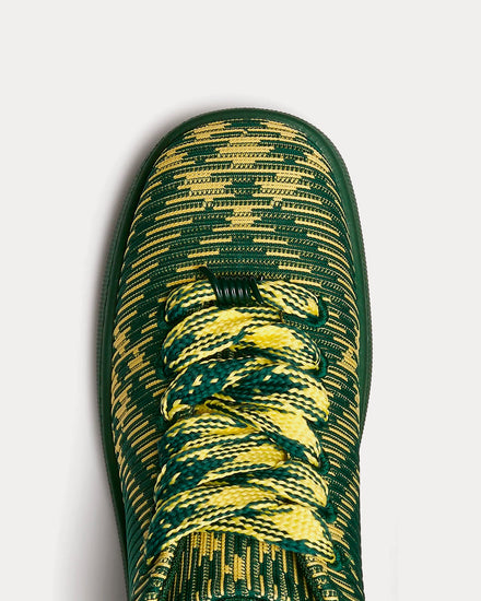 Burberry Men's Box Check Knit Primrose Low Top Sneakers