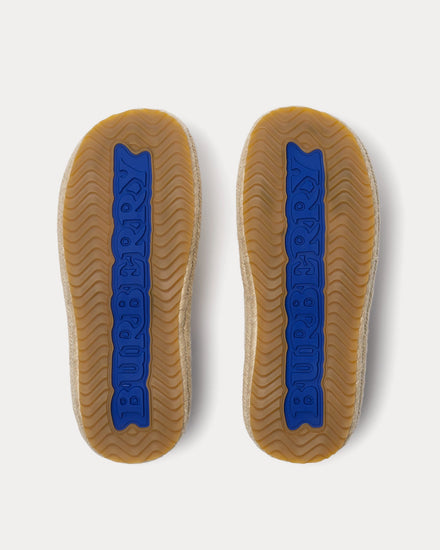 Burberry Cord Natural Clogs - 3