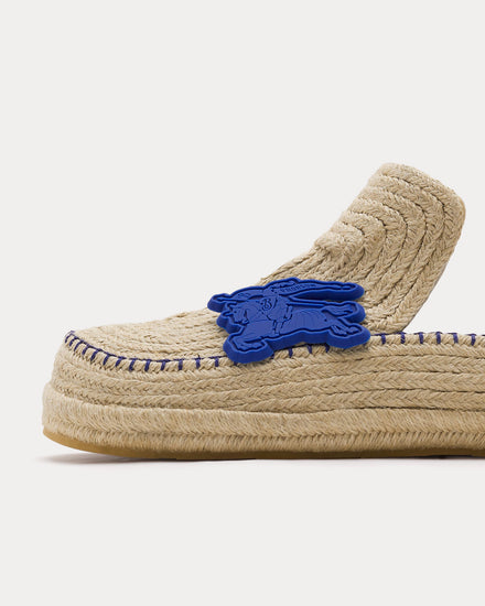 Burberry Cord Natural Clogs - 4