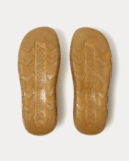 Burberry Crystal Stingray Amber / Topaz Clogs - 4