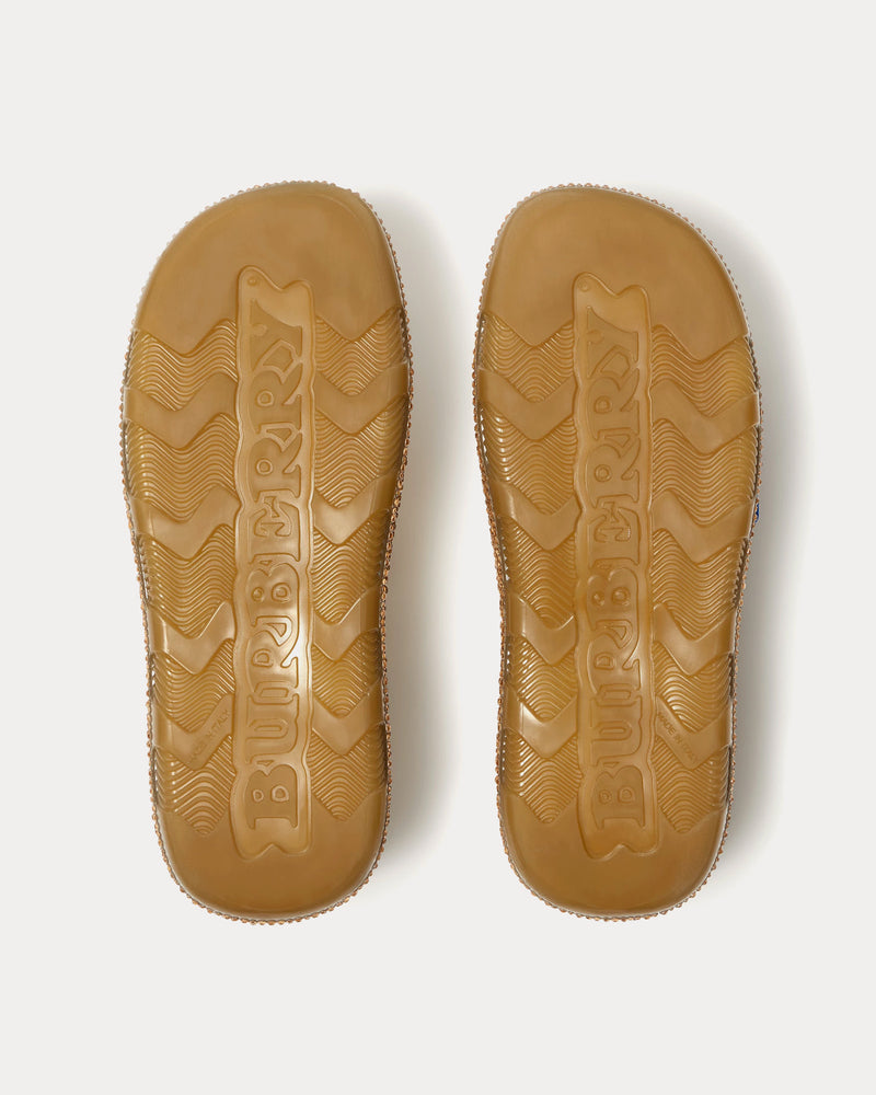 Burberry Crystal Stingray Amber / Topaz Clogs - 4