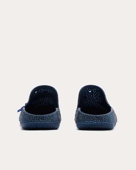 Burberry Men's Crystal Stingray Lake / Navy Clogs
