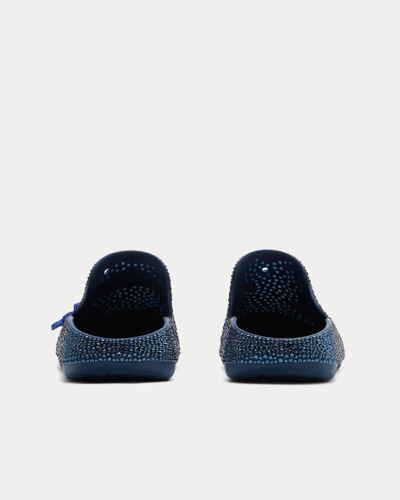 Burberry Crystal Stingray Lake / Navy Clogs - 3