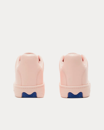 Burberry Box Leather Baby Neon Low Top Sneakers - 3