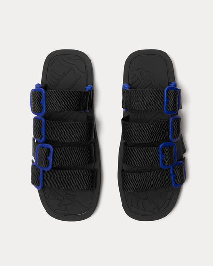 Burberry Nylon Strap Black Sandals - 2
