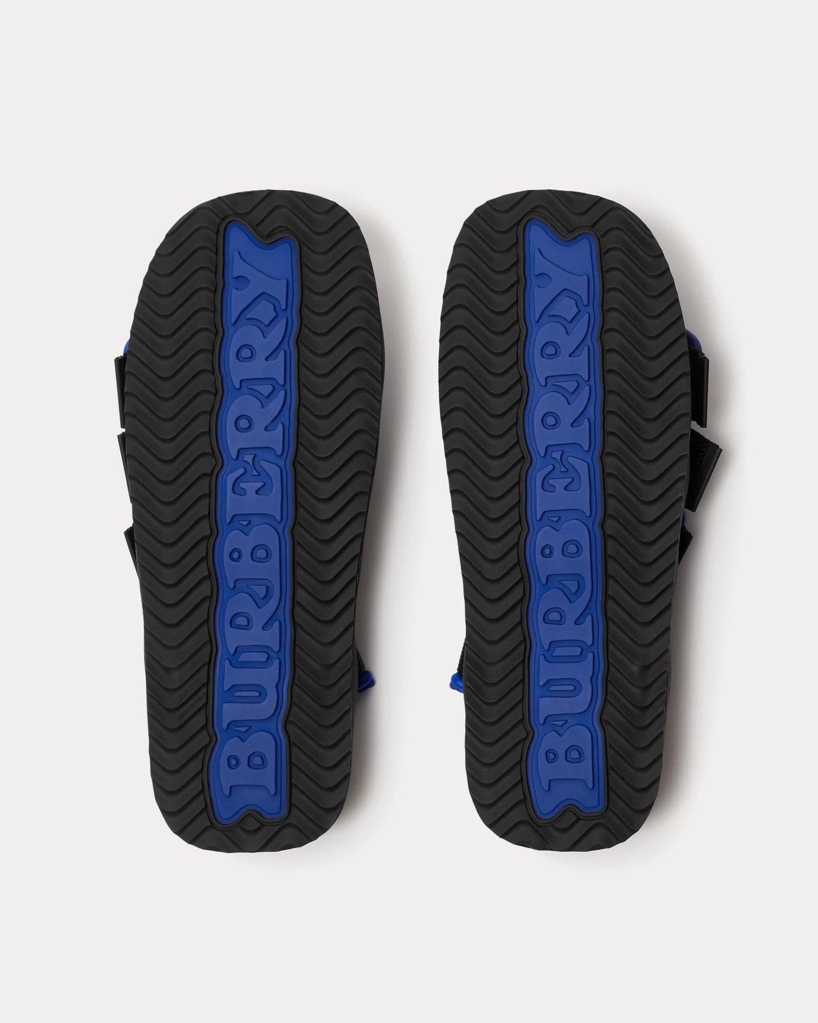 Burberry - Nylon Strap Black Sandals