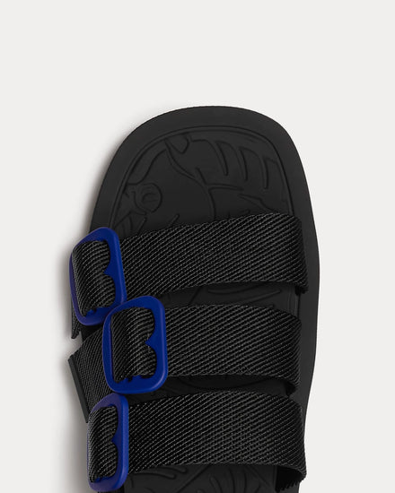Burberry Nylon Strap Black Sandals - 4