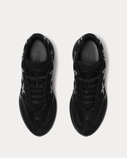 Burberry Eclipse Nylon, Suede & Leather Black Low Top Sneakers - 2