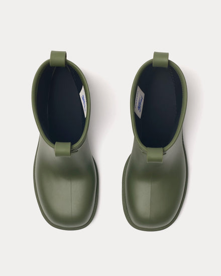 Burberry Rubber Marsh Stamp Heeled Loch Low Boots - 2