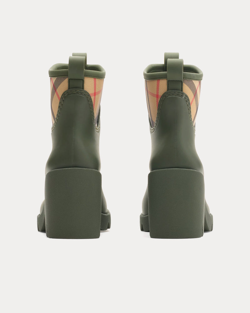 Burberry Rubber Marsh Stamp Heeled Loch Low Boots - 3
