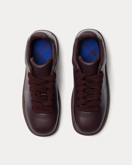 Burberry Box Leather Poison Low Top Sneakers - 2