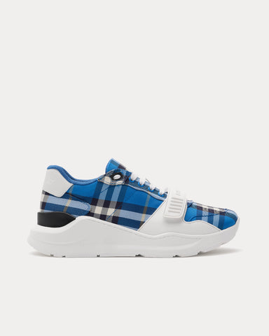Burberry Check Hyacinth Low Top Sneakers