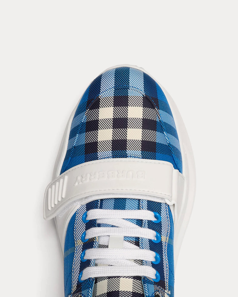 Burberry Check Hyacinth Low Top Sneakers - 4