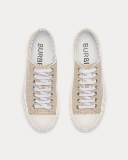 Burberry Check Gull Low Top Sneakers - 2