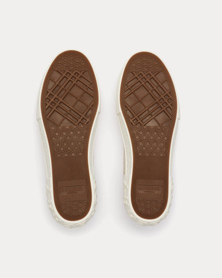 Burberry Check Gull Low Top Sneakers - 5