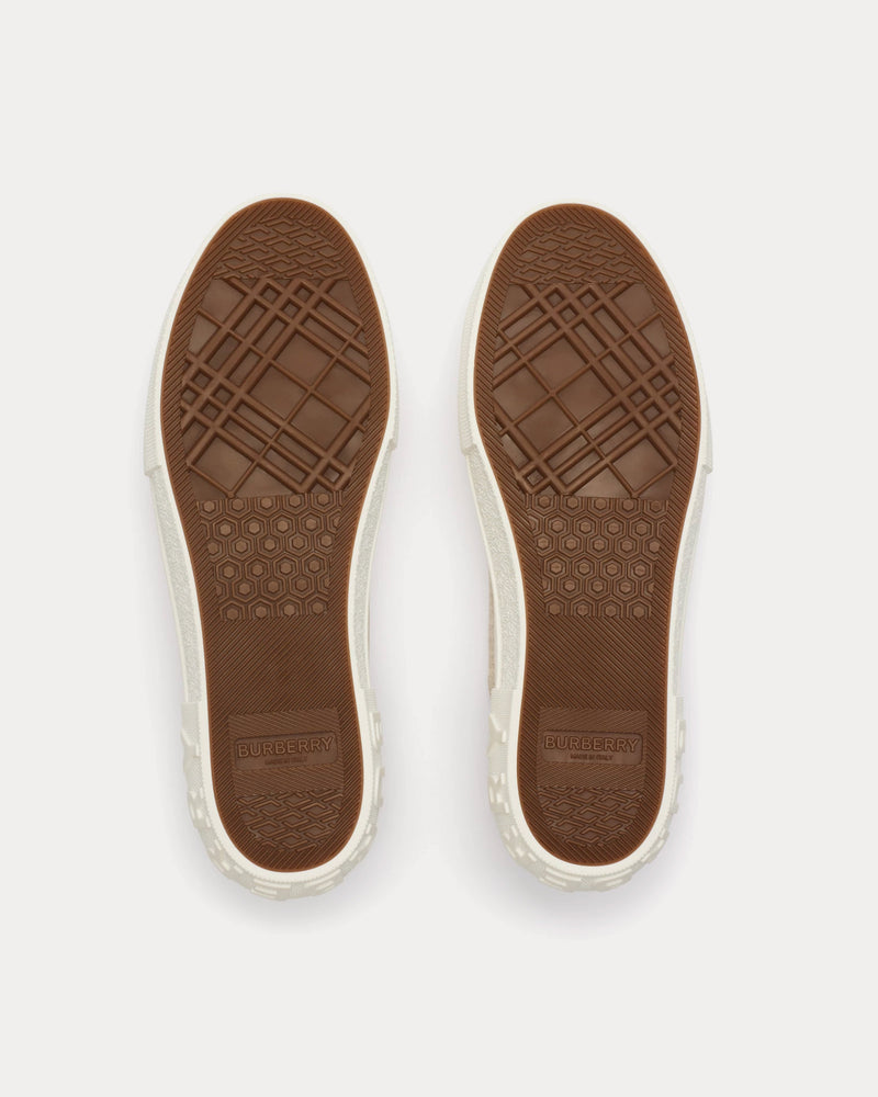 Burberry Check Gull Low Top Sneakers - 5