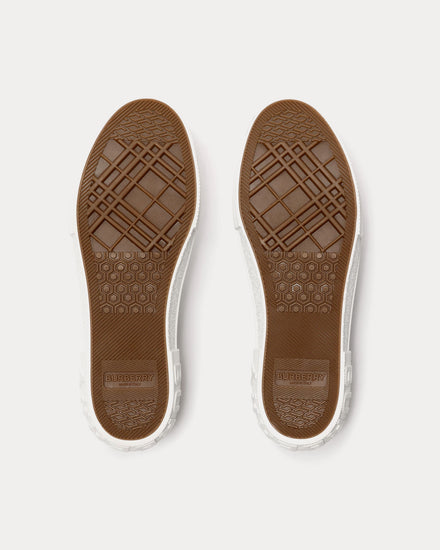 Burberry Check Indigo Low Top Sneakers - 5