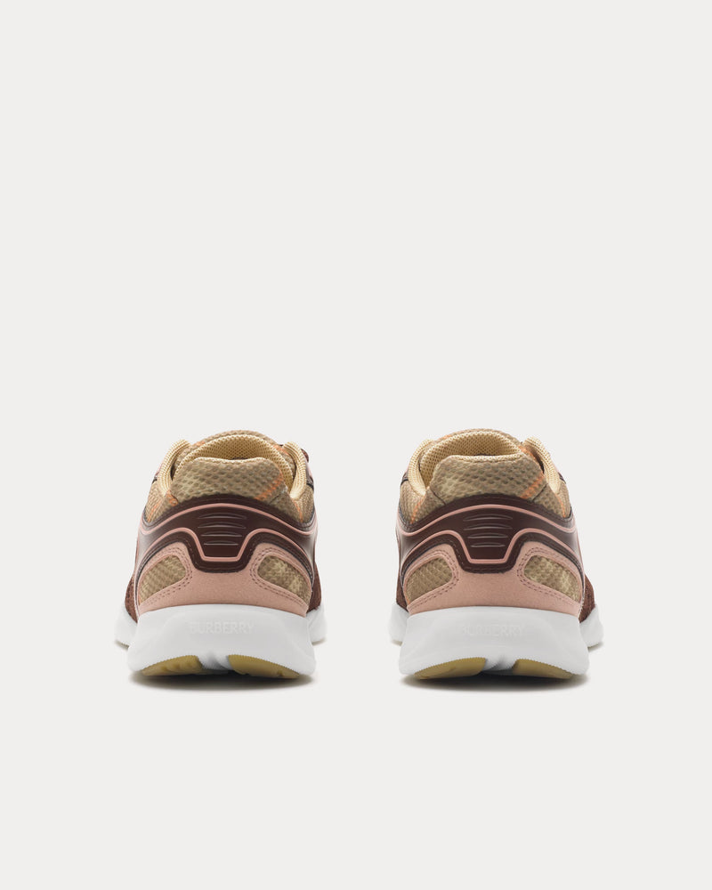 Burberry Check Matrix Sport Broom Low Top Sneakers - 3