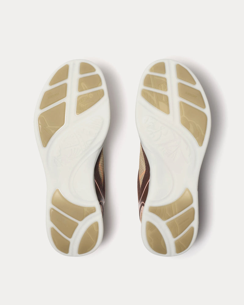 Burberry Check Matrix Sport Broom Low Top Sneakers - 4