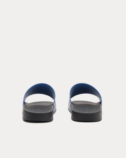 Burberry Check Cornflower Blue Slides - 5