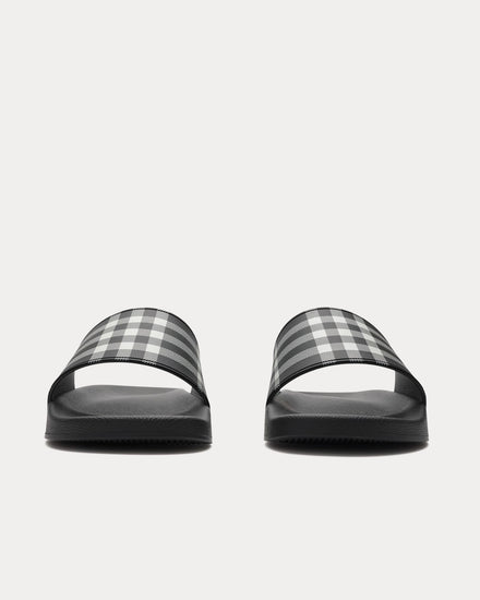 Burberry Check Archive Black / Calico Beige Slides - 3