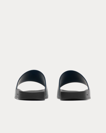 Burberry Check Storm Blue Slides - 4