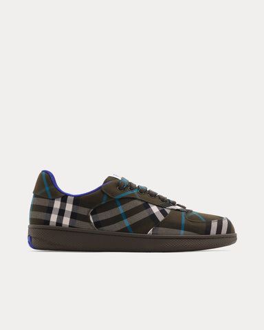 Burberry Check Terrace Snug Low Top Sneakers