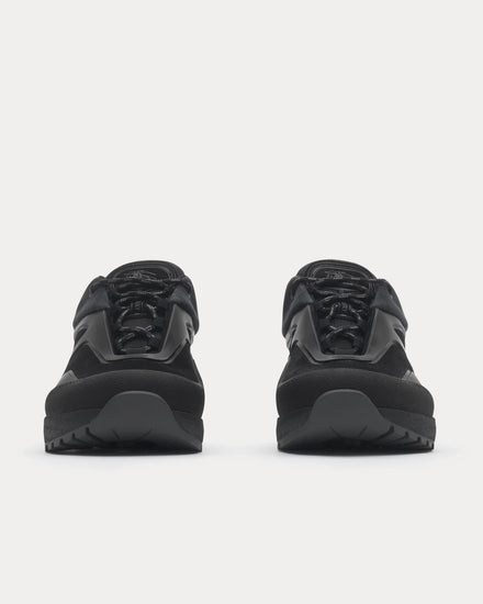 Burberry Discover Check & Mesh Iron Grey Low Top Sneakers - 3
