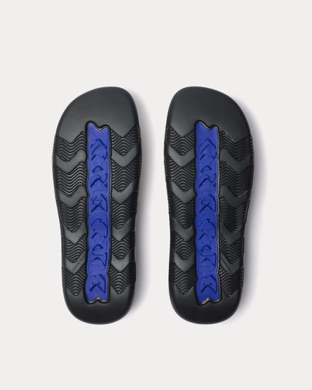 Burberry Dive Embossed Check Sand Slides - 3