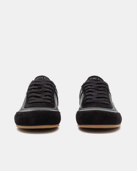 Burberry Knight Runner Leather Black Low Top Sneakers - 3