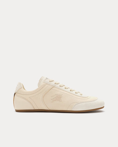 Burberry Knight Runner Leather Dove Beige Low Top Sneakers