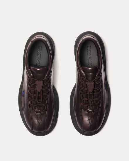 Burberry Scoot Leather Beet Shoes - 2